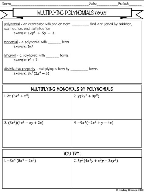 distributive property box method worksheet|multiplying polynomials worksheet box method.